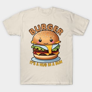 Comfort Food-Burger Lover T-Shirt